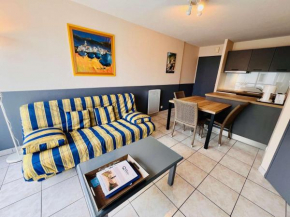 Quiberon - Appartement 2P 33m² avec aperçu mer, balcon, parking et animaux acceptés - FR-1-478-112